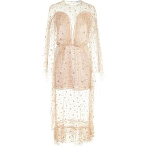 NWT Alice McCall Women's Diamond Dancer Dress Pink Ballet Sparkle Sheer Size 2